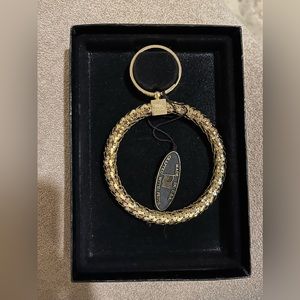 Gold vintage keychain